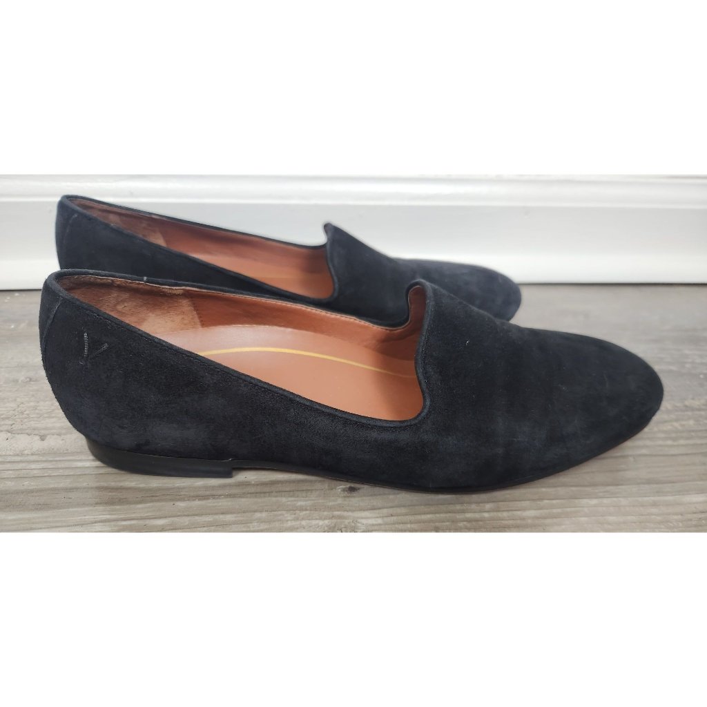 Vionic Women's Sz. 8.5 Black Suede Willa Ii Loafers